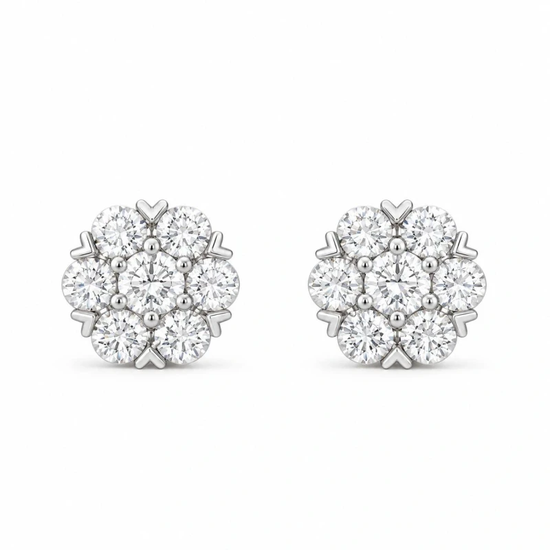 Van Cleef & Arpels. Fleurette earrings VCARP9X800 1