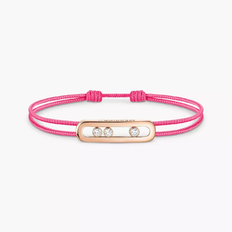 Messika Messika CARE(S) Pink Cord Bracelet 14658-PG 3