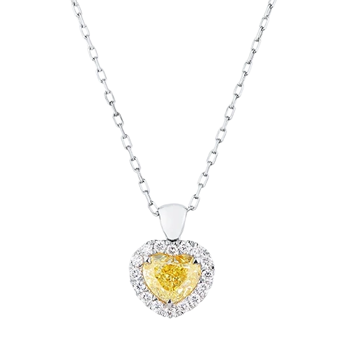 NNPENDANT 1.51 CT HEART