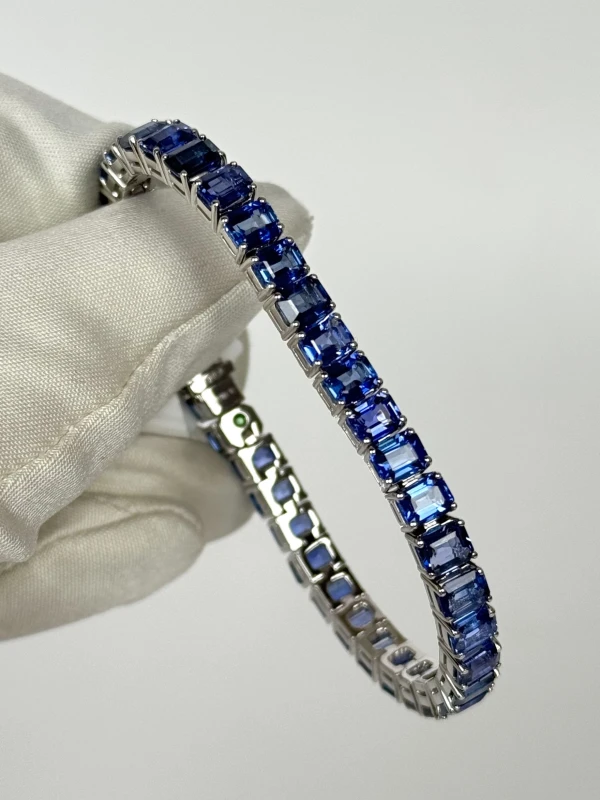 VERDI JEWELLERY БРАСЛЕТ С САПФИРАМИ 22.89 CT А99L 2