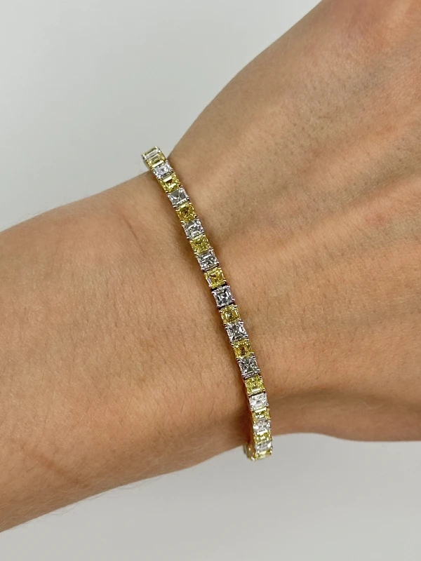 VERDI JEWELLERY БРАСЛЕТ С БРИЛЛИАНТАМИ 11,20 CT A25F 3