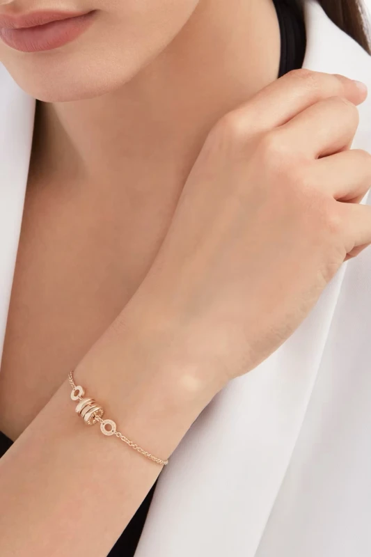 Bvlgari B.ZERO1 BRACELET, ROSE GOLD (SIZE S-M) 350683 3