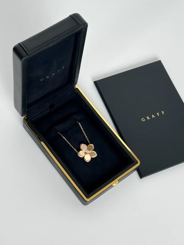 GRAFF WILD FLOWER DIAMOND PENDANT RGP814 RG 4