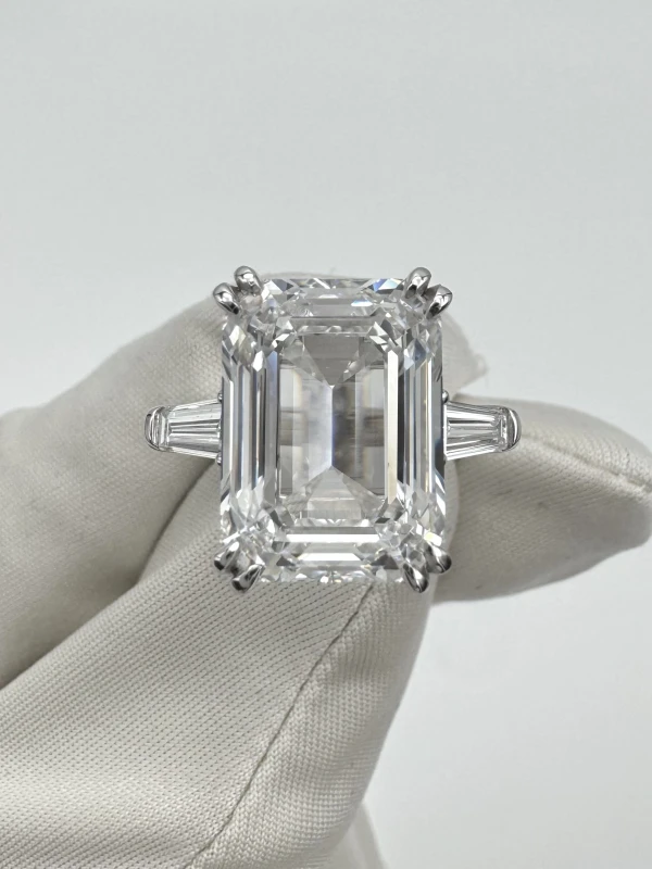 No name Кольцо с бриллиантом 10.01 D/FLAWLESS 10.01 D/FL 4