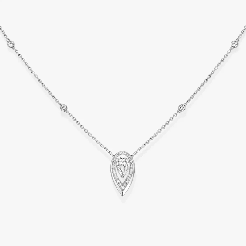 Messika FIERY 0.25CT White Gold Diamond Necklace 13239-WG 2