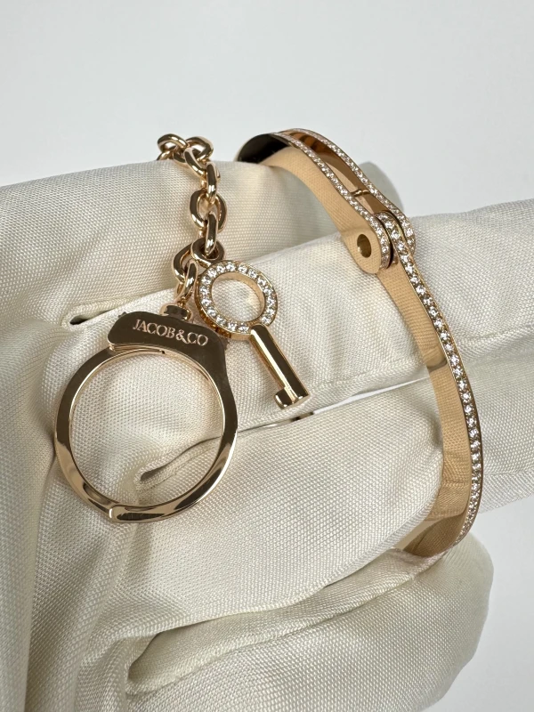 Jacob & Co Love Lockdown Wristlet (SIZE 16) 92561322 4