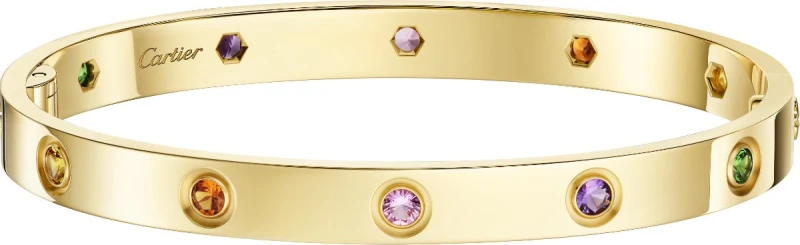LIMITED EDITION LOVE BRACELET, SAPPHIRES (SIZE 18)