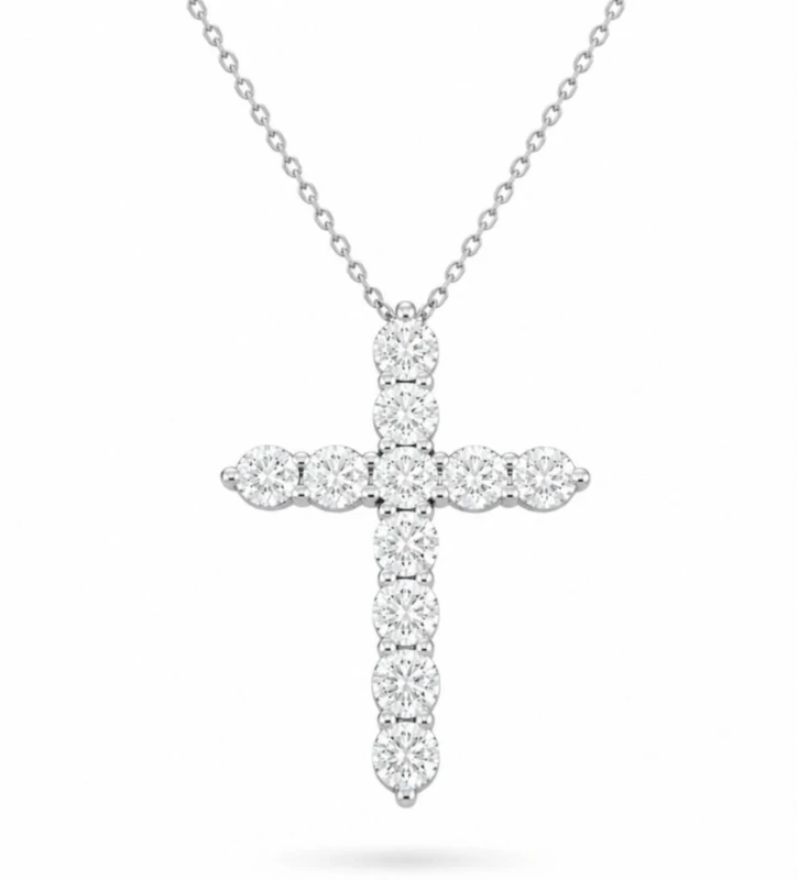DIAMOND CROSS 0.55 CT WHITE/VS