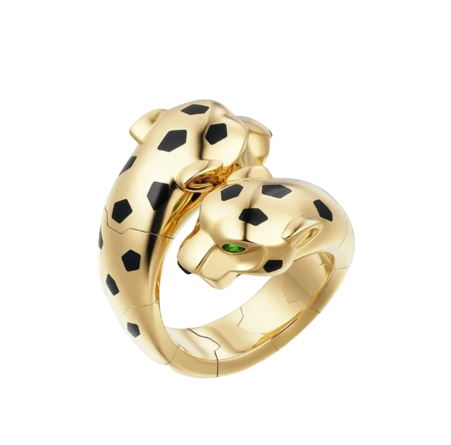 Panthère de Cartier ring, articulated (SIZE 52)